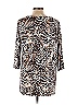 Simply Noelle Animal Print Brown 3/4 Sleeve Top Size Lg - XL - photo 2