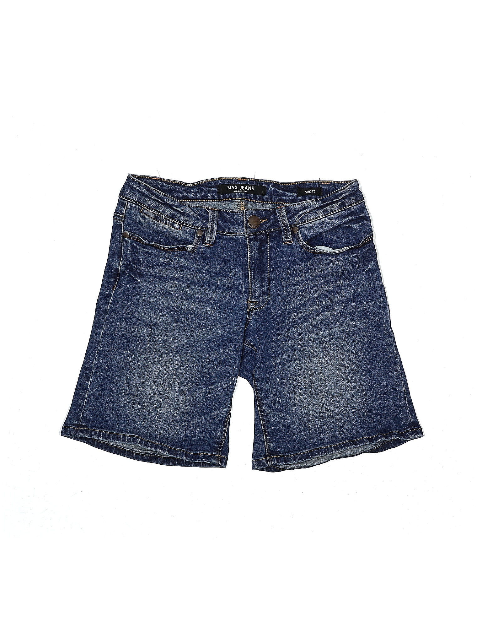 Max Jeans Blue Denim Shorts Size 2 - 59 