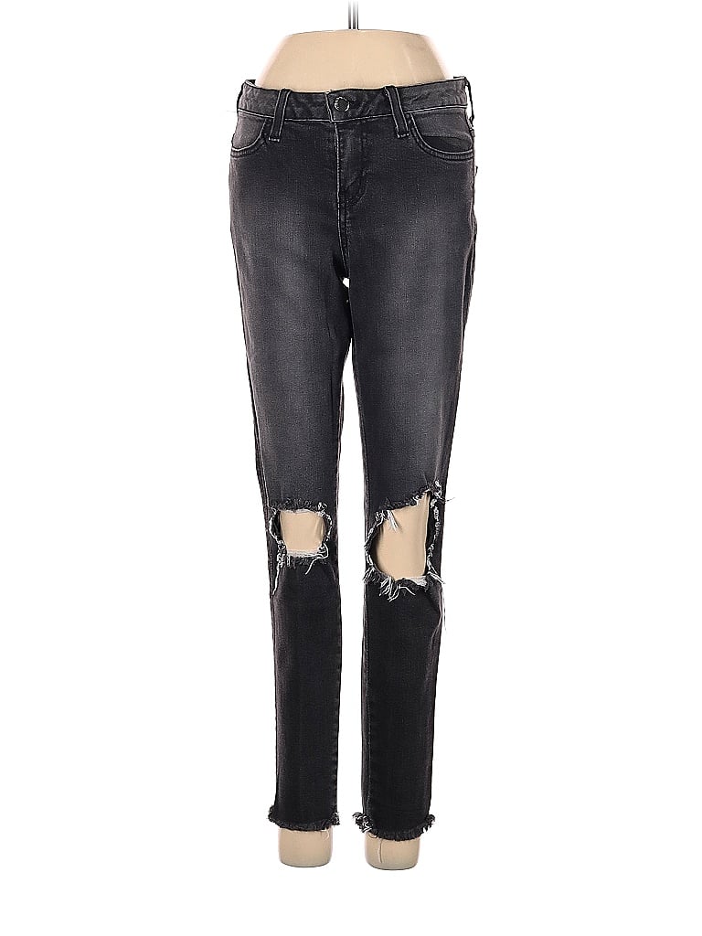 Pre-owned Vibrant M.i.u Jeans In Black