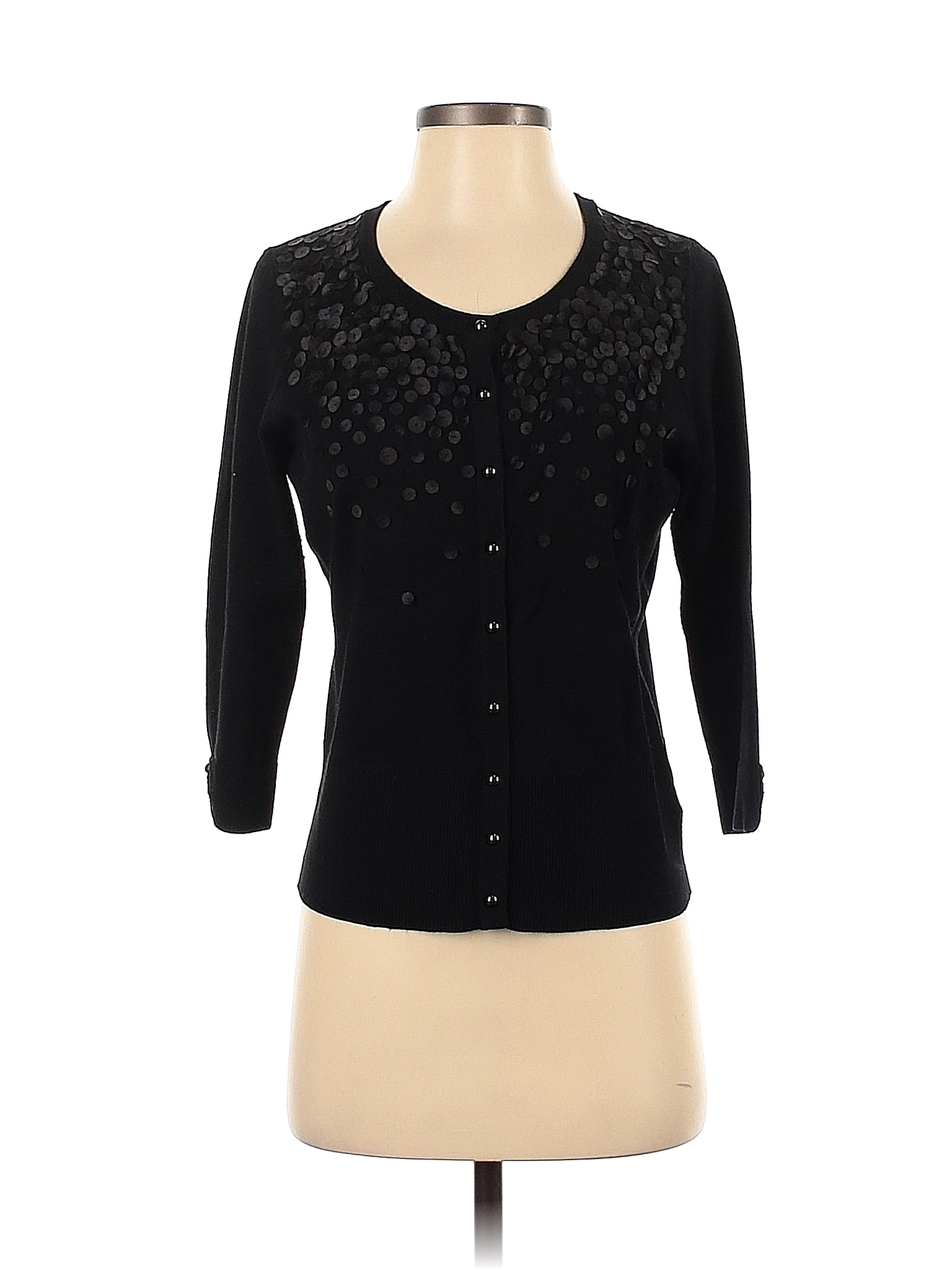 White House Black Market Solid Black Cardigan Size S 86 off thredUP