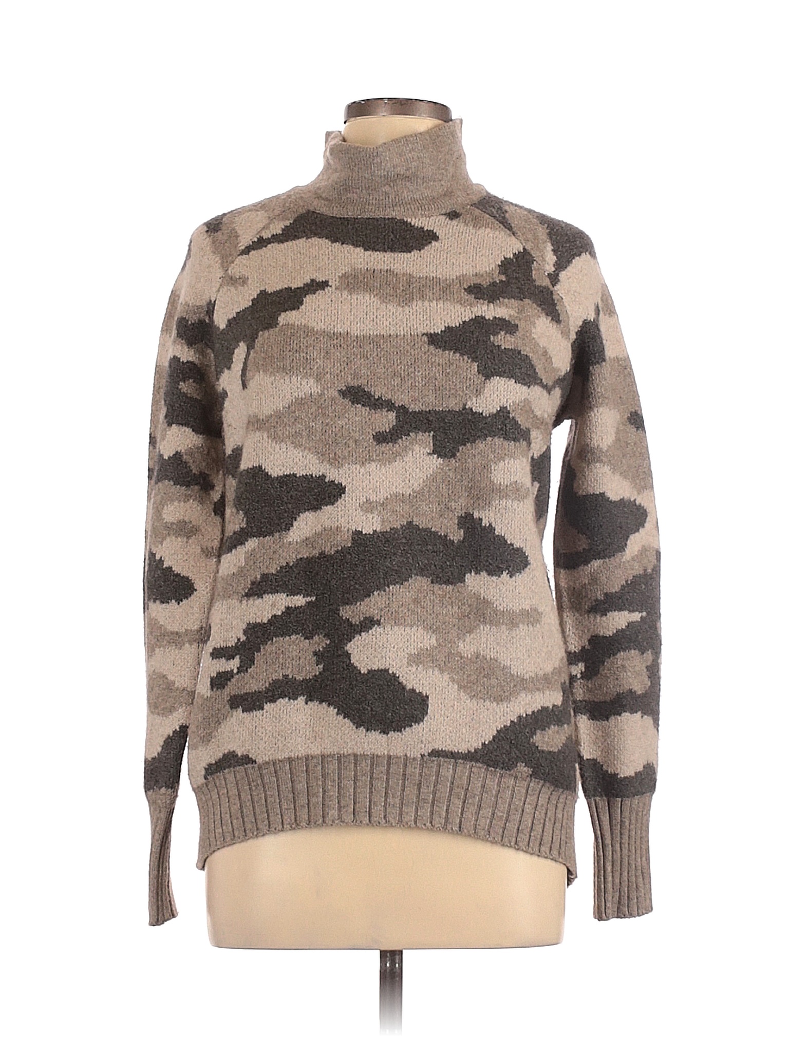 christian siriano camo sweater