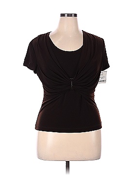 Connected Apparel Short Sleeve Top
