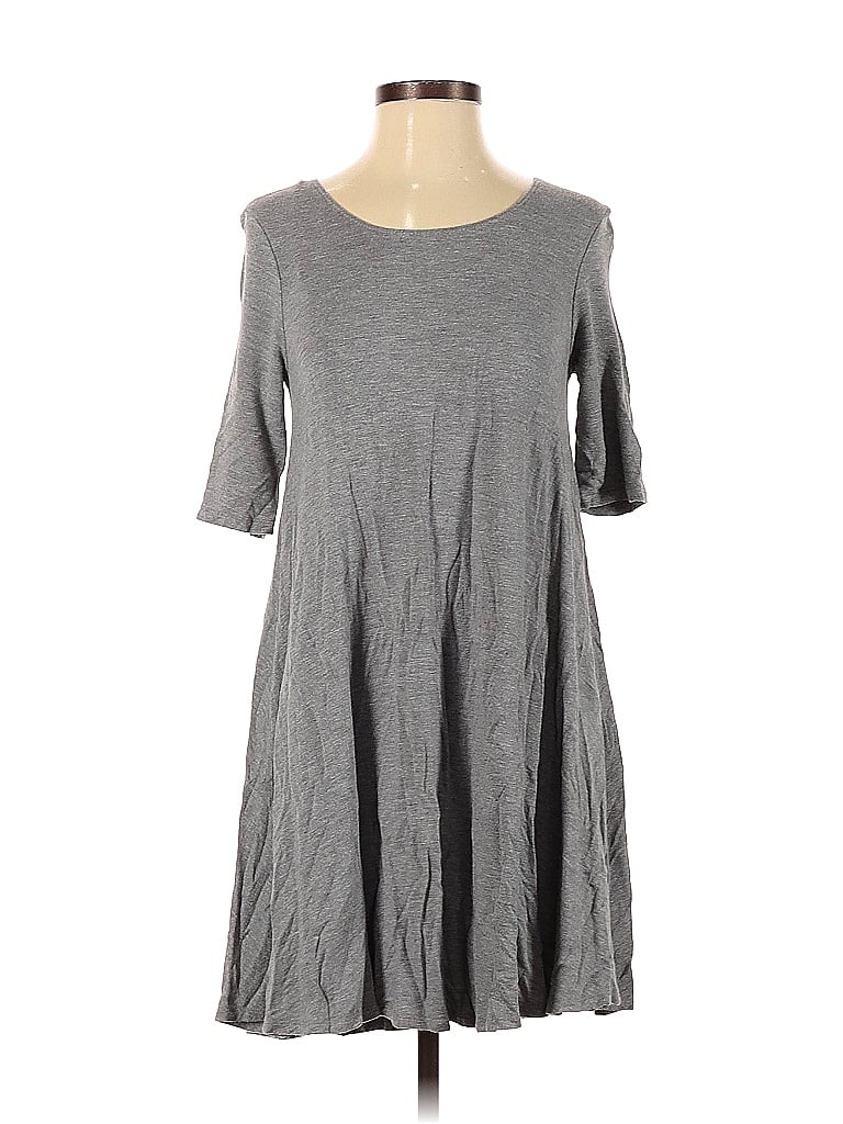 Pre-owned Forever 21 Casual Dress In Gray