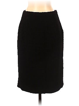 Zanella Platinum Wool Skirt (view 1)