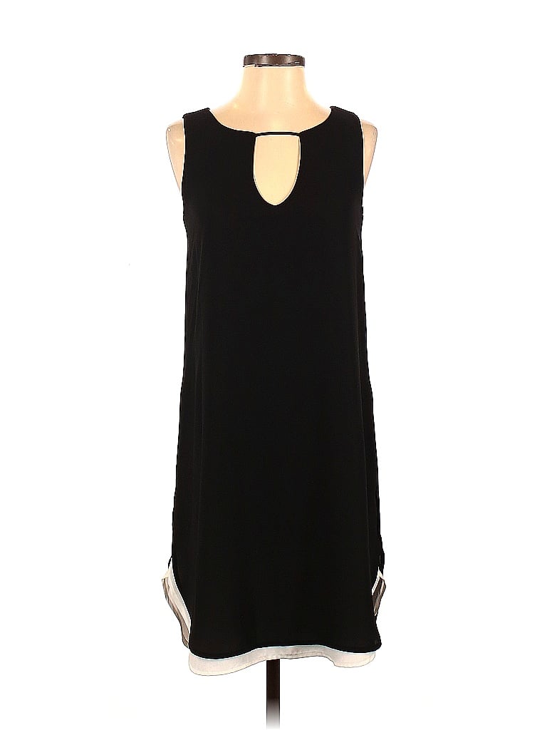 Pre-owned Bar Iii Casual Dress In Black