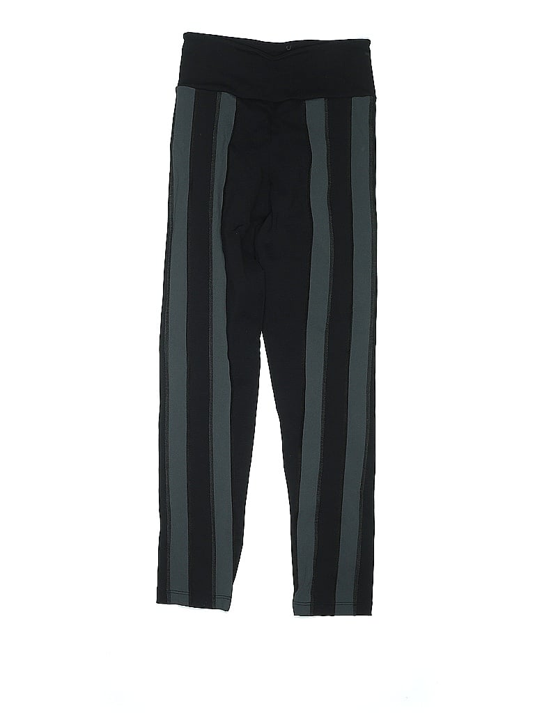 Margarita Stripes Color Block Black Active Pants Size 2 - photo 1