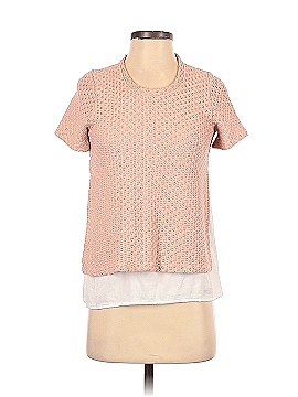 Zara W&B Collection Short Sleeve Top (view 1)