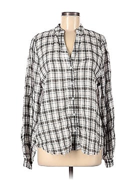 Lulus Long Sleeve Button-Down Shirt (view 1)