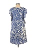 Love Stitch 100% Rayon Blue Casual Dress Size S - photo 2
