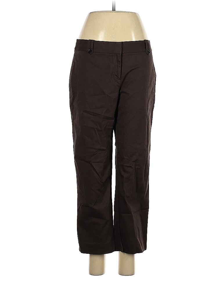 Ann Taylor LOFT Brown Gray Casual Pants Size 4 - photo 1