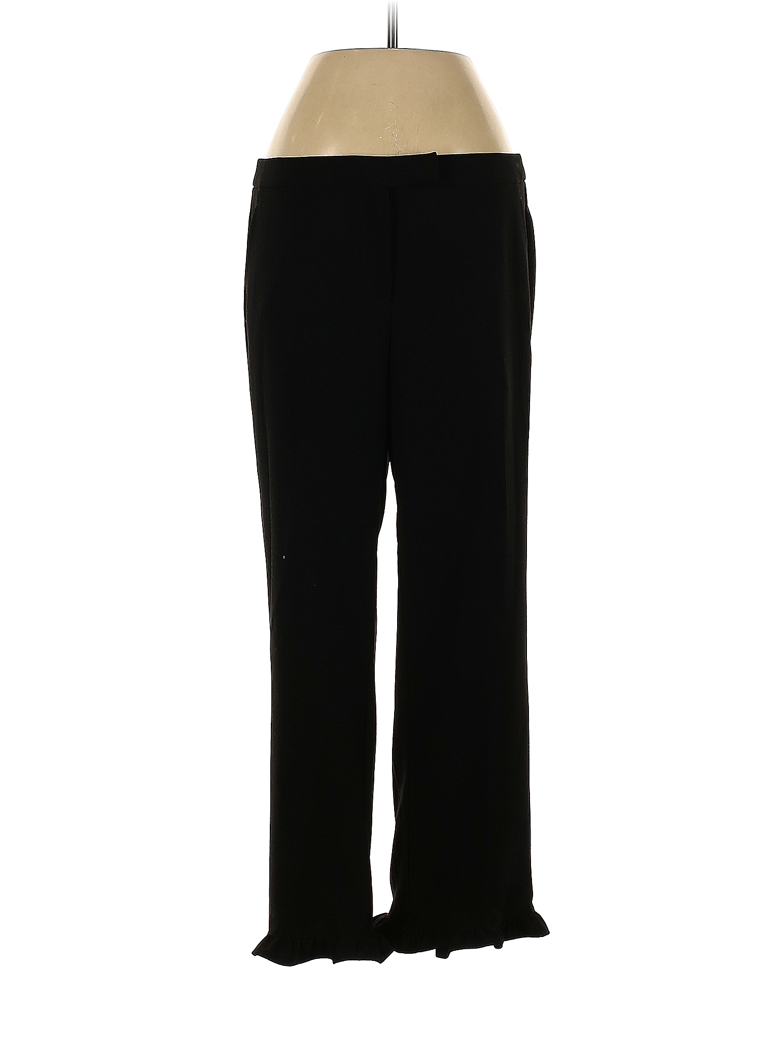 Lepore Solid Black Dress Pants Size 4 94 off thredUP