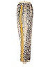Zara Basic 100% Polyester Animal Print Ivory Casual Pants Size XS - photo 2