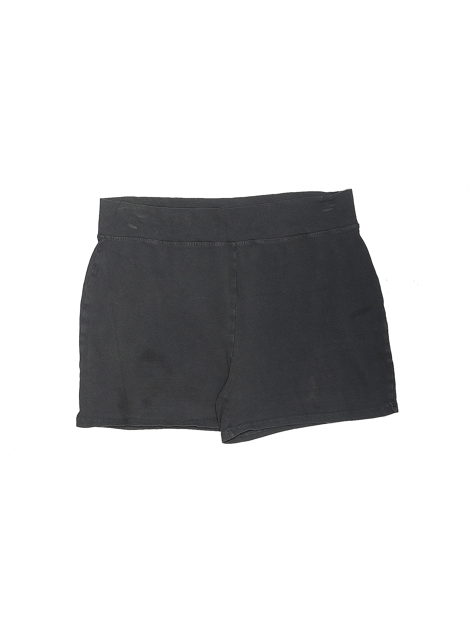 Zenana Premium Solid Black Gray Shorts Size XL - 33% off | thredUP