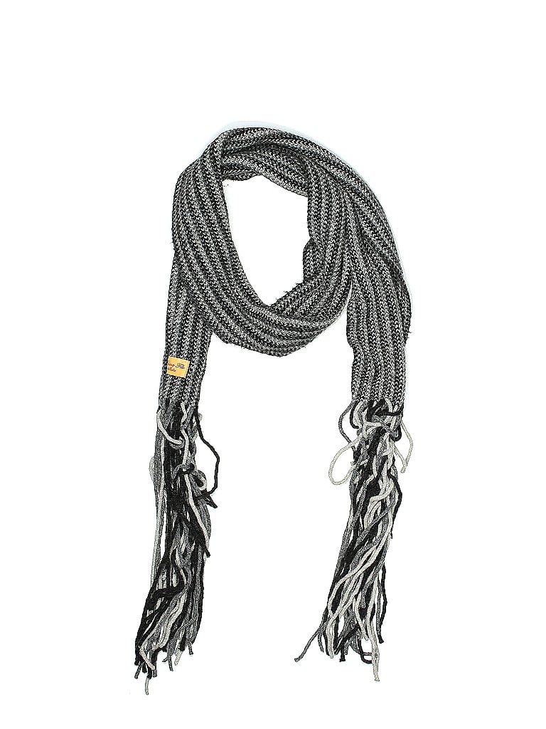 Pre-owned Assorted Brands Scarf In Gray
