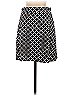 Le Lis Argyle Tweed Hearts Graphic Black Active Skirt Size M - photo 2