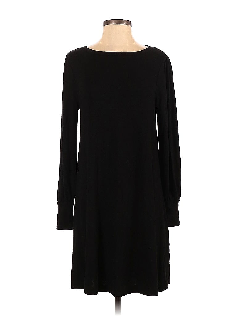 Pre-owned Ann Taylor Loft Casual Dress In Black