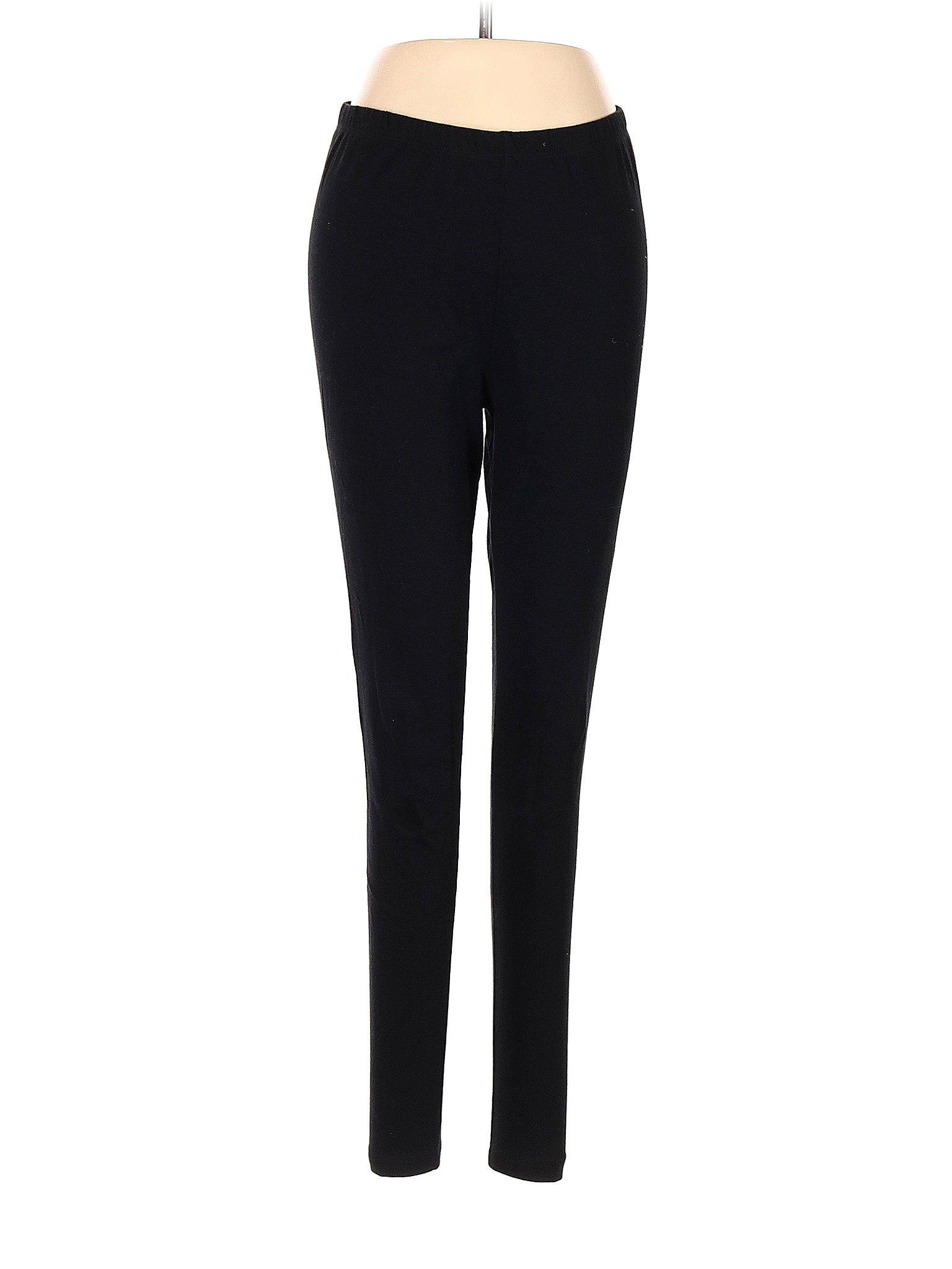 Simply Vera Vera Wang Solid Black Leggings Size L - 50% off | thredUP