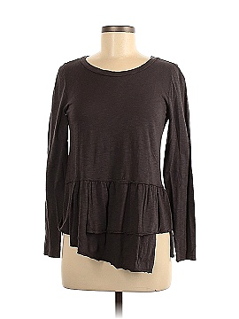 Cable Stitch Long Sleeve Top (view 1)