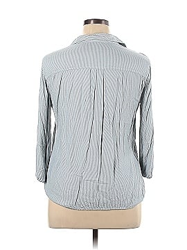 Glam 3/4 Sleeve Button-Down Shirt (view 2)