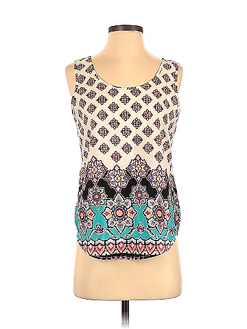 Alice Blue Sleeveless Top (view 1)