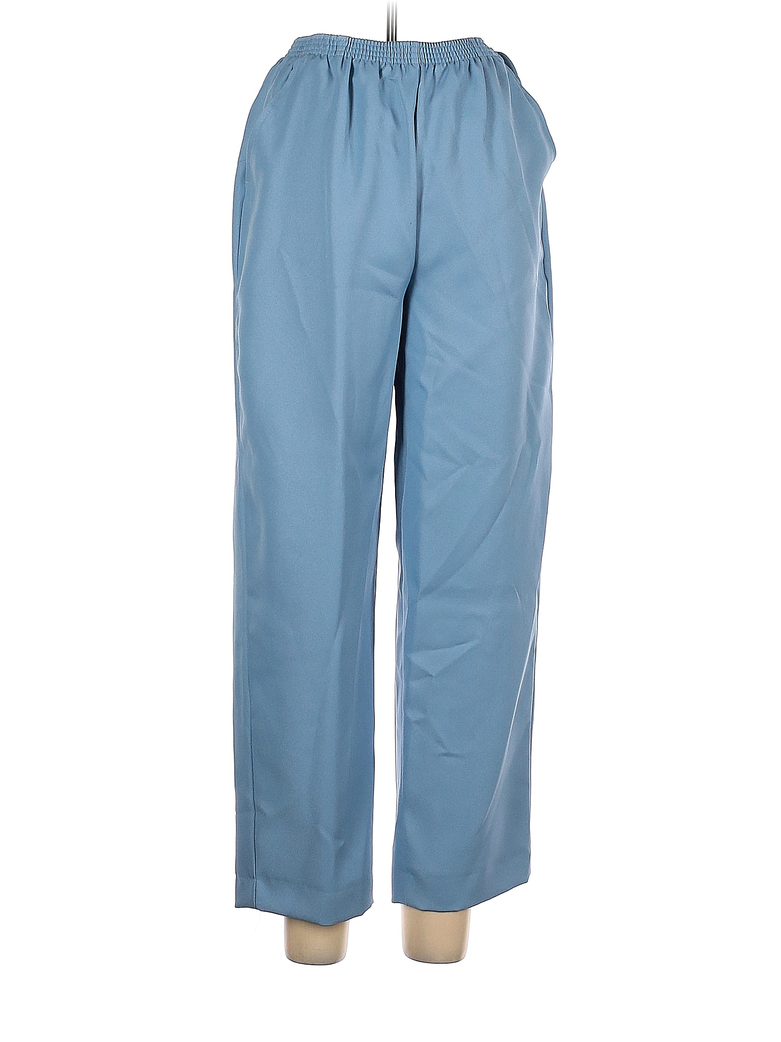 Blair 100 Polyester Solid Blue Dress Pants Size 12 73 off thredUP