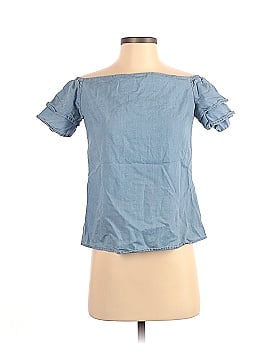 Lucky Leaves Short Sleeve Blouse (view 1)