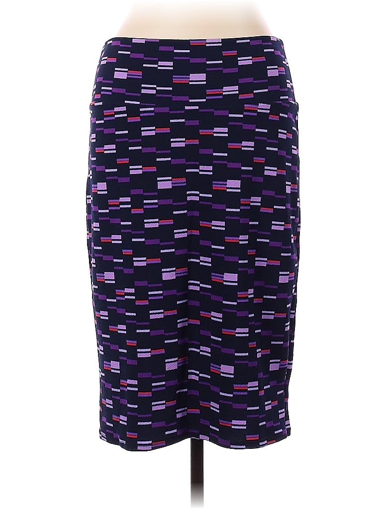 Lularoe Purple Casual Skirt Size L - photo 1