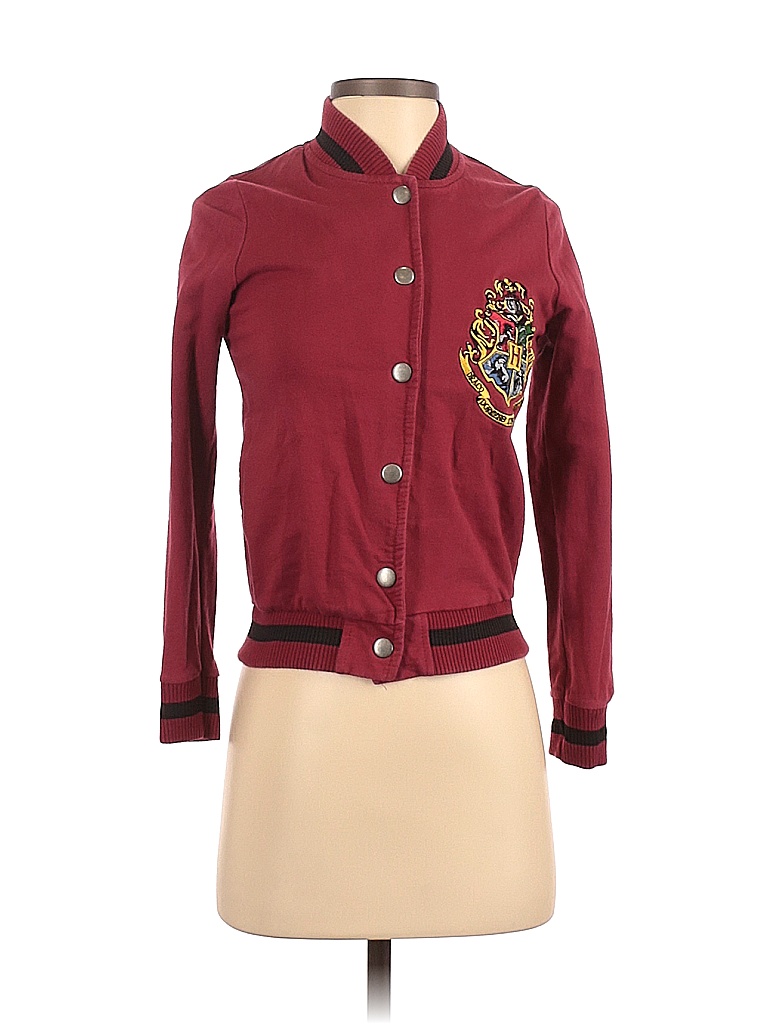 Harry Potter 100 Cotton Solid Maroon Burgundy Jacket Size 0 52 off thredUP