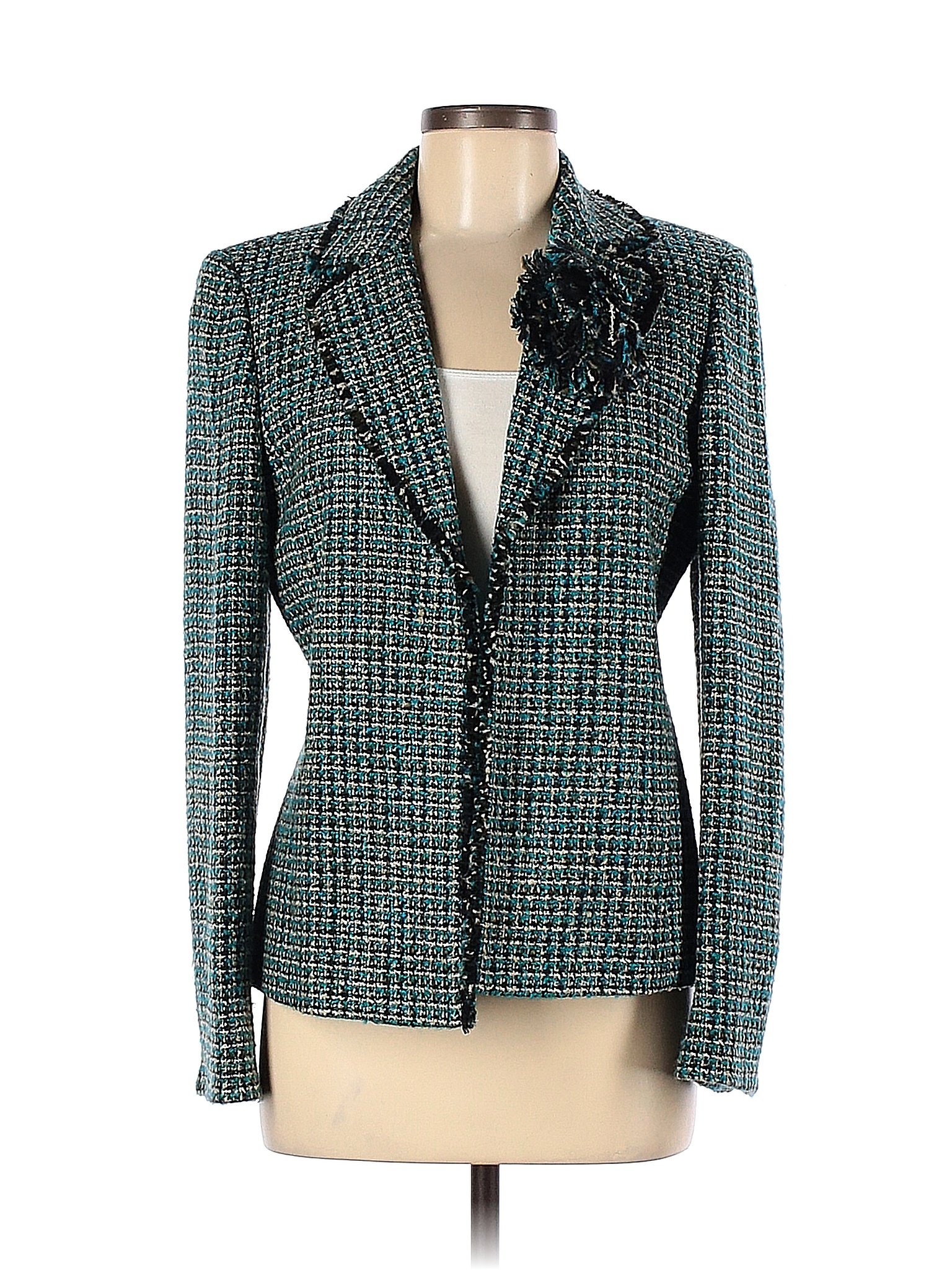 Dana Buchman Blue Blazer Size 6 80 Off Thredup 5470