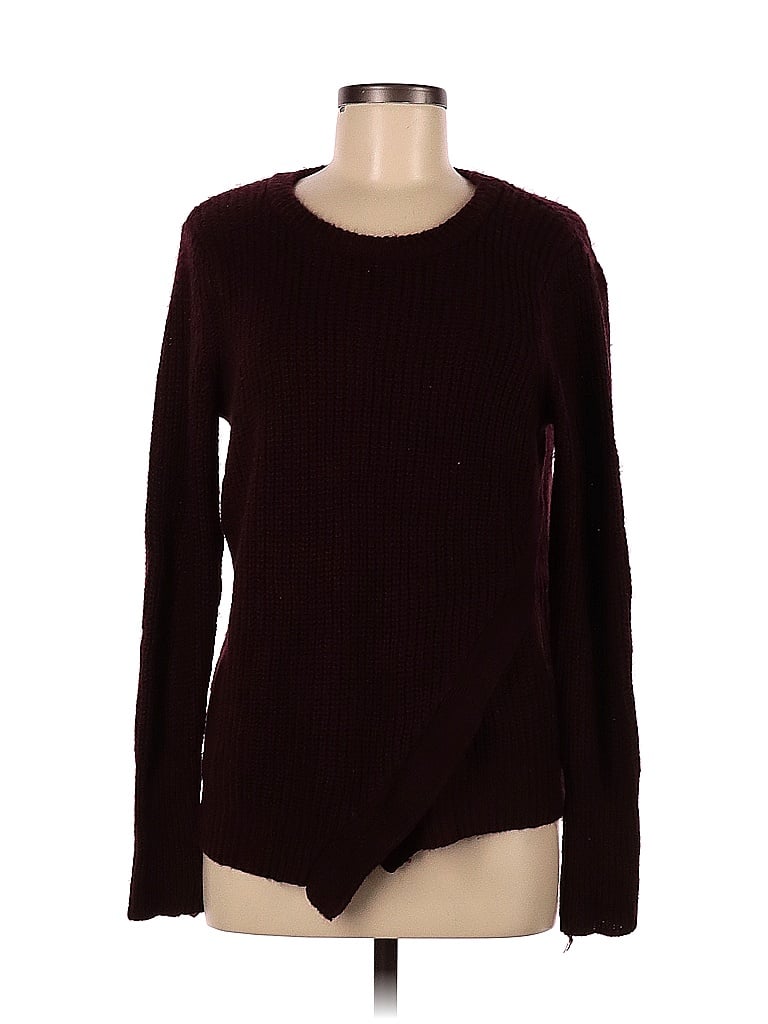 Pre-owned Garage Pullover Sweater In Burgundy