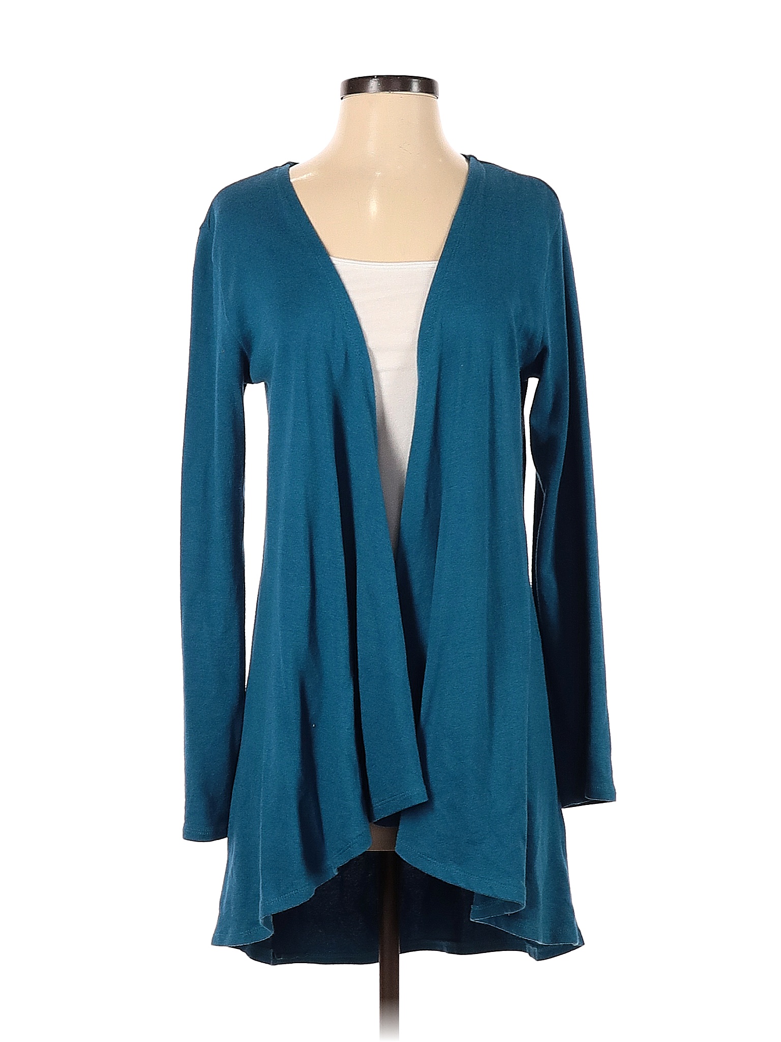 W. by Wantable Solid Teal Blue Cardigan Size XS 89 off thredUP