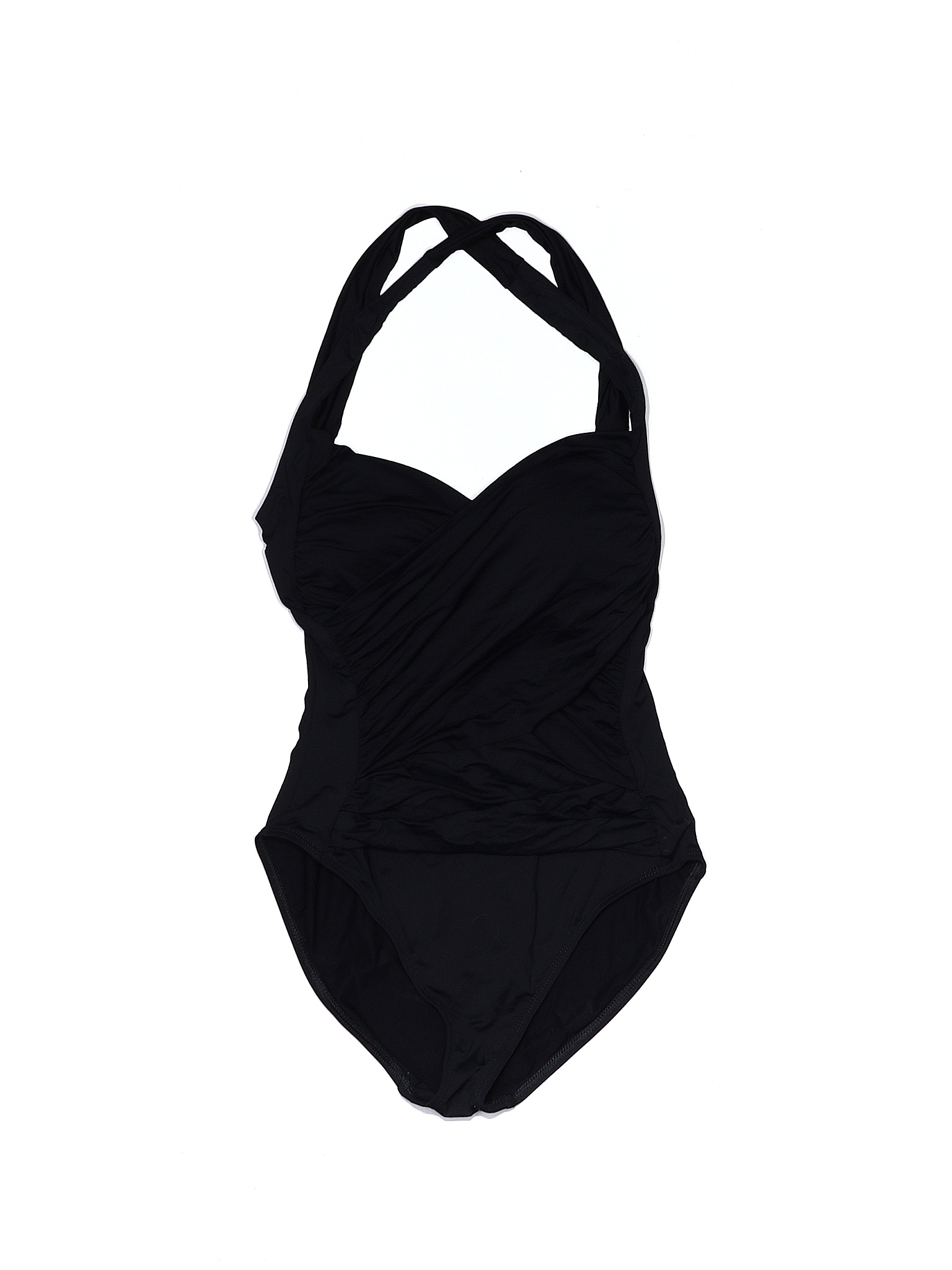 La Blanca Black One Piece Swimsuit Size 10 64 off thredUP