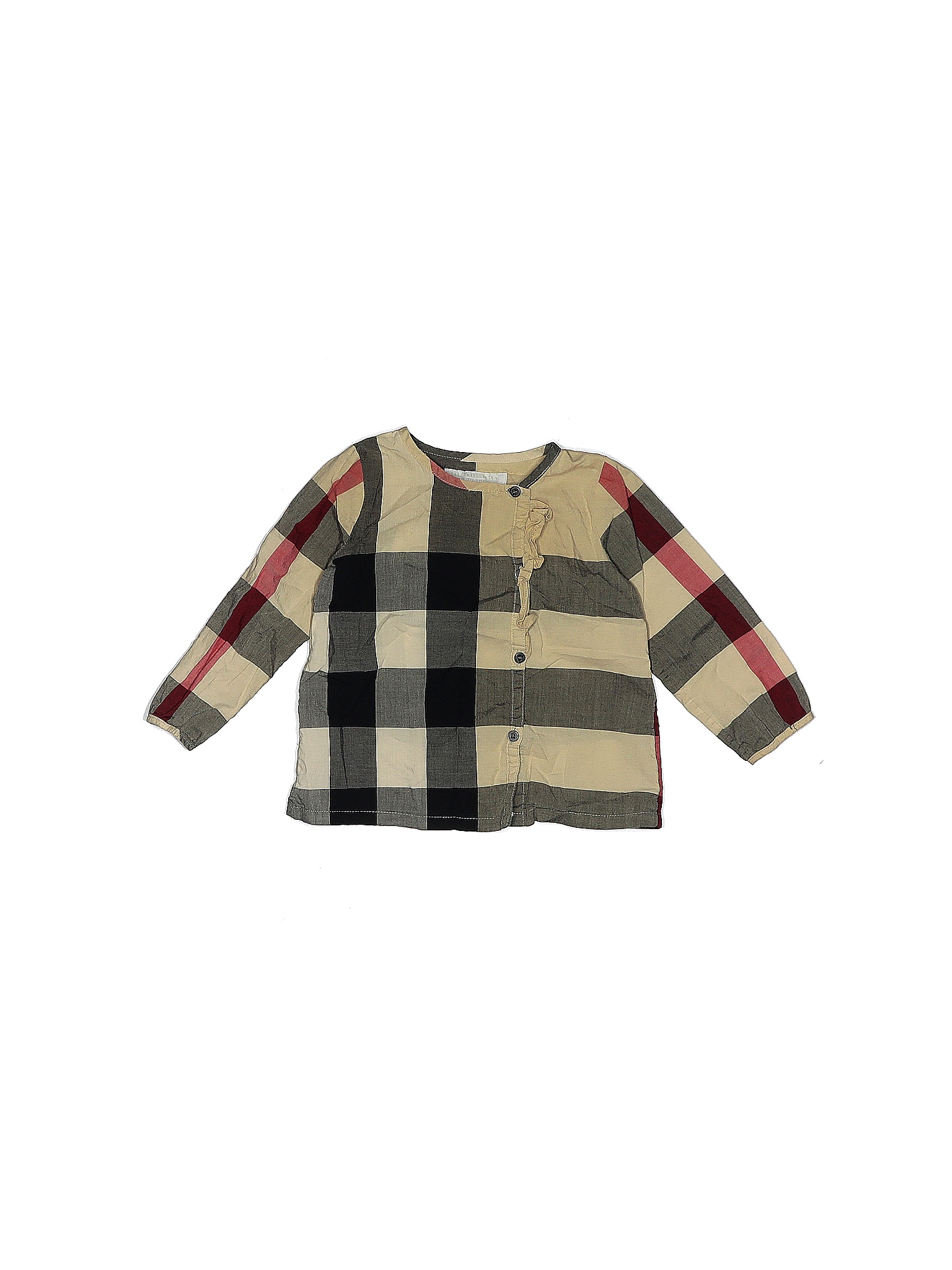 burberry button up shirt