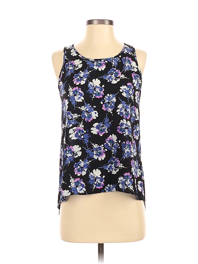 Pre-owned Express Sleeveless Blouse In Black