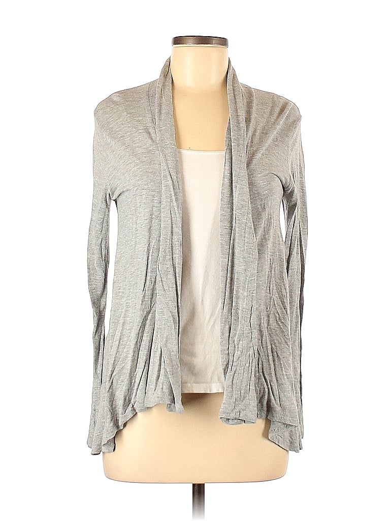 Front of Closet Solid Gray Cardigan Size M - 70% off | thredUP