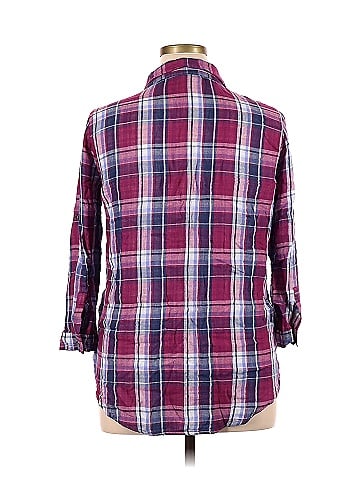 Hydraulic Long Sleeve Button-Down Shirt (view 2)