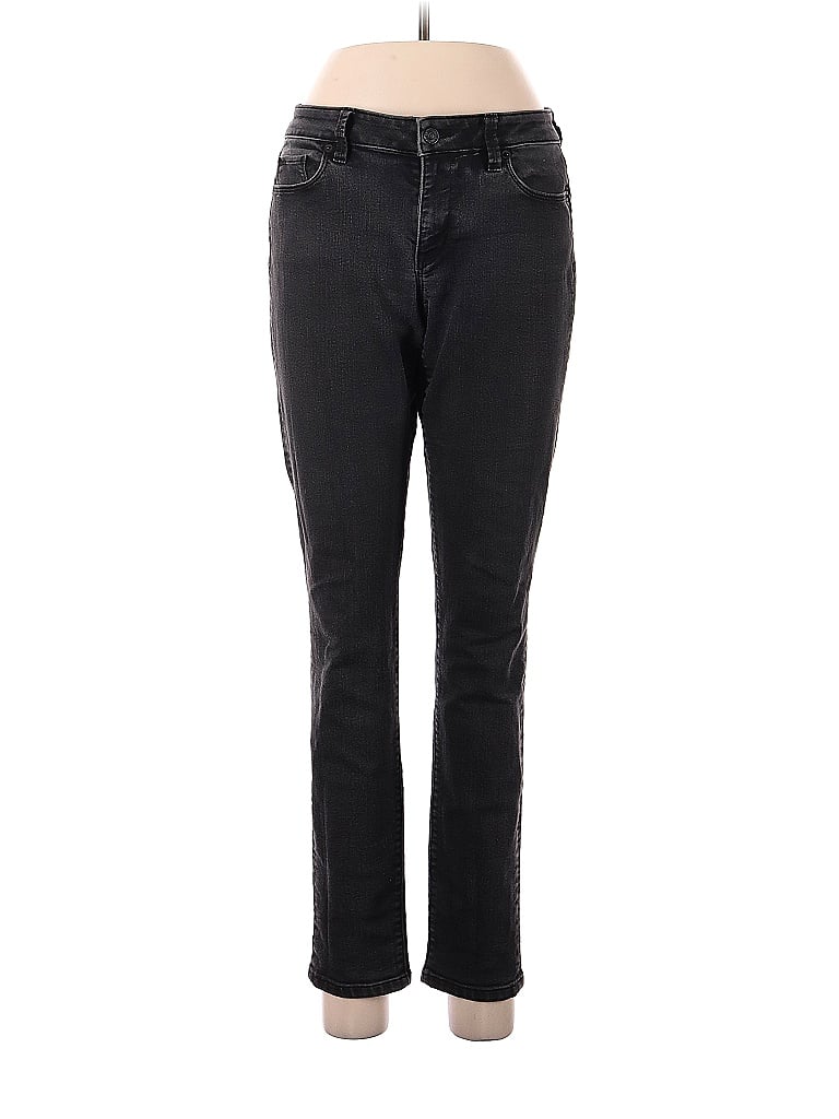 Pre-owned Ann Taylor Loft Jeans In Gray