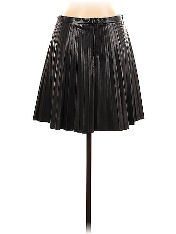 J.Crew Faux Leather Skirt - back