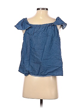 J.Crew Factory Store Short Sleeve Blouse (view 2)