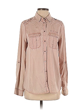 Express Long Sleeve Button-Down Shirt (view 1)