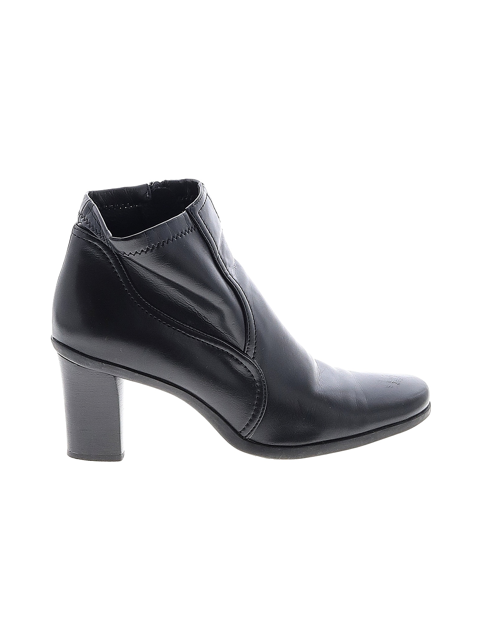 franco sarto black ankle boots