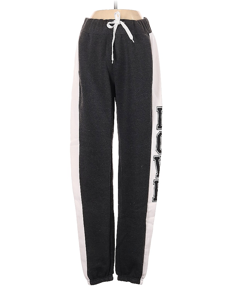 Bobbie Brooks 100% Polyester Black Gray Sweatpants Size S - 38% off ...