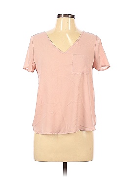 Lily White Short Sleeve Blouse (view 1)