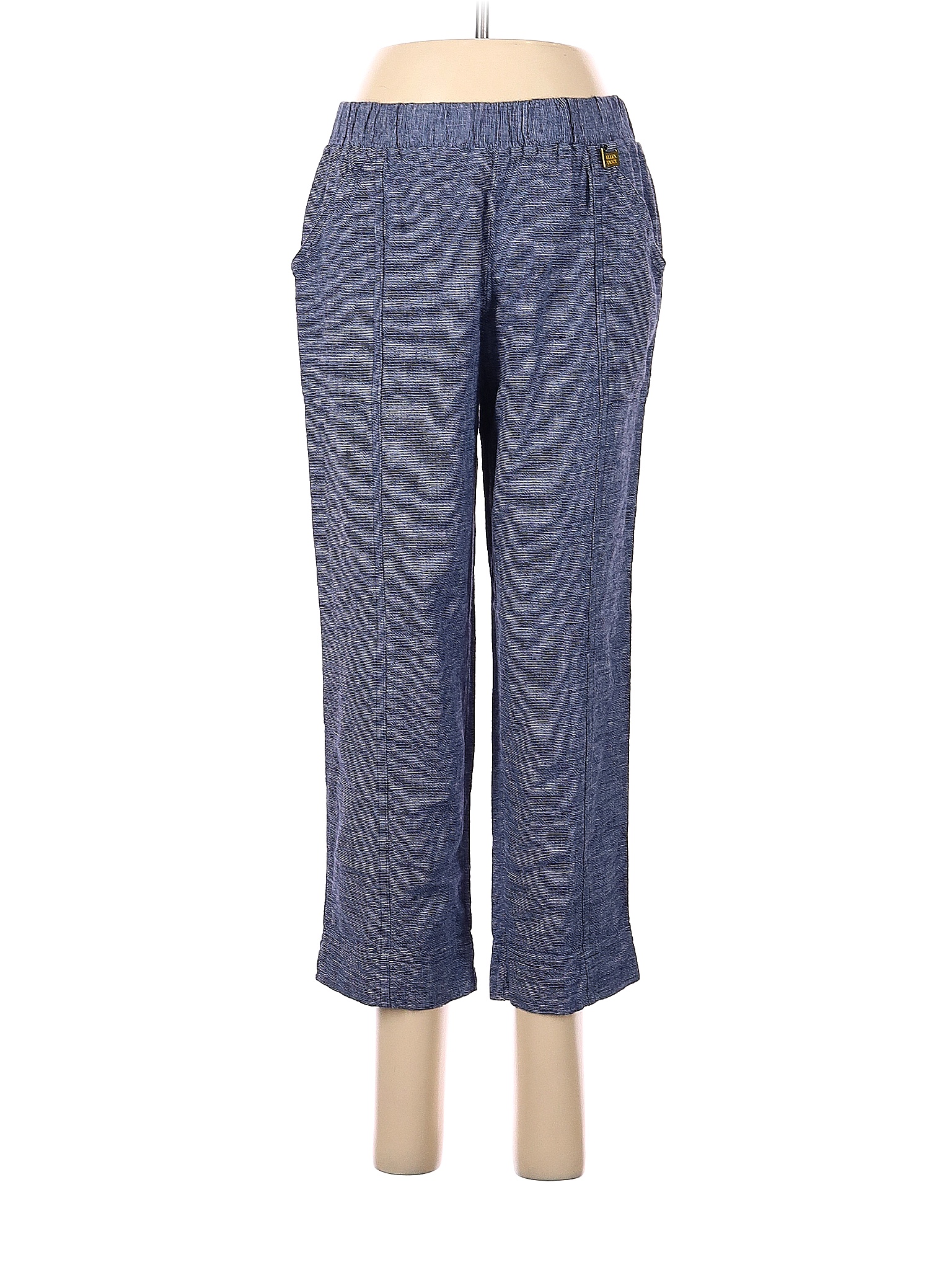 Ellen Tracy Blue Linen Pants Size S - 77% off | thredUP
