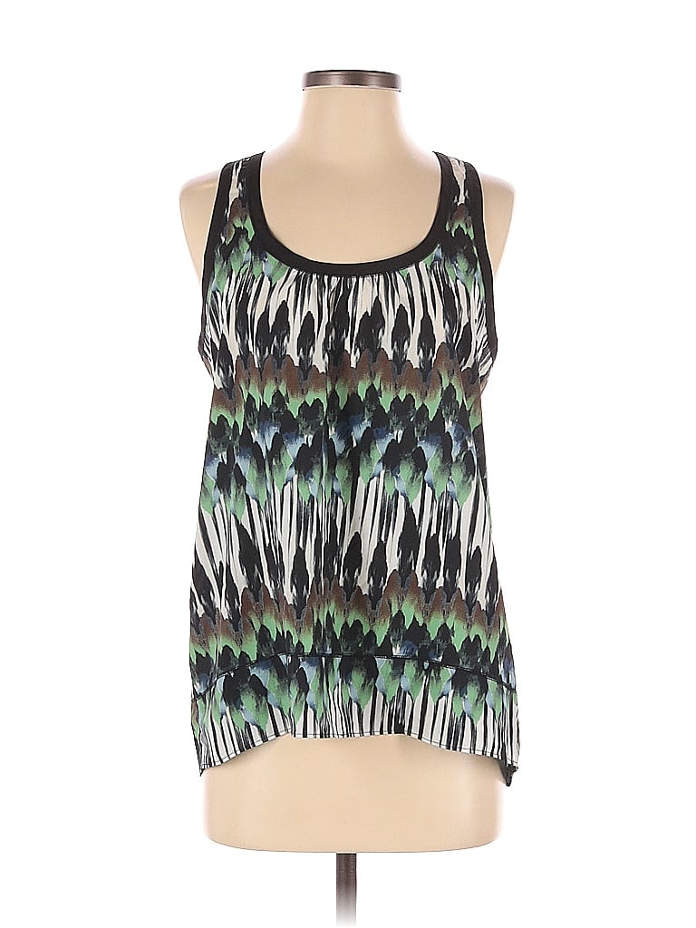Pre-owned Express Sleeveless Blouse In Black