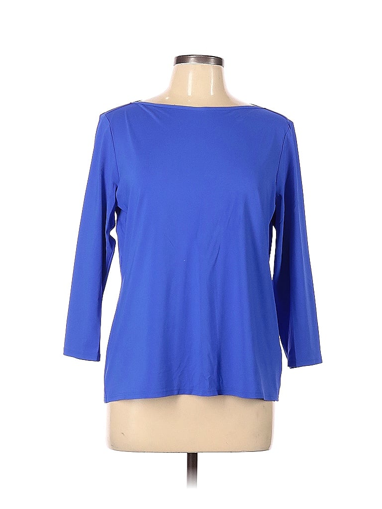 Lands' End Blue Rash Guard Size L - 64% off | thredUP