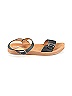 Forever Black Sandals Size 7 - photo 1
