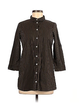 Forever 21 3/4 Sleeve Button-Down Shirt (view 1)
