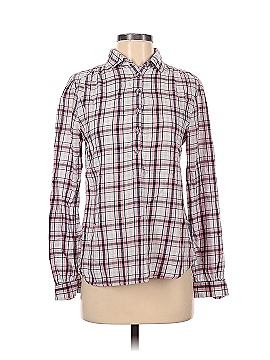 Ann Taylor LOFT Long Sleeve Button-Down Shirt (view 1)