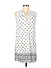 Old Navy Print White Casual Dress Size S - photo 1